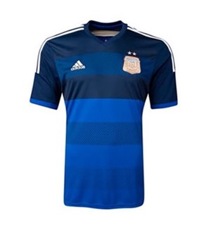 Uniforme 2 da Sele��o da Argentina para a Copa do Mundo de 2014