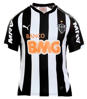 Uniforme 1 do Atl�tico Mineiro na Copa Libertadores da Am�rica 2015
