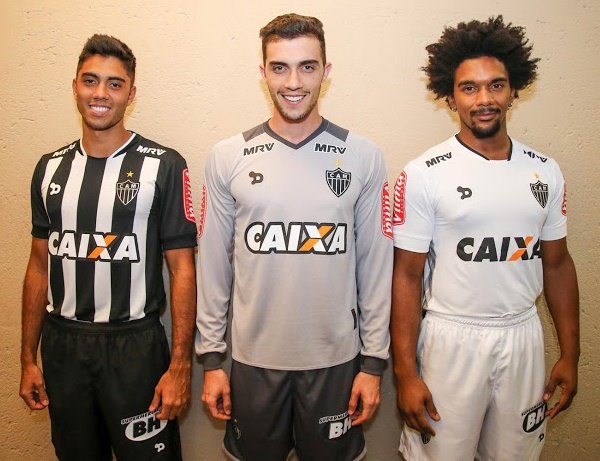 Uniformes 1 e 2 do Atl�tico Mineiro na Copa Libertadores da Am�rica 2016