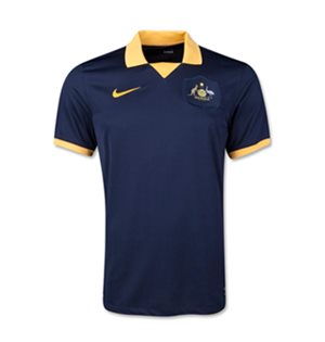 Uniforme 2 da Sele��o da Austr�lia para a Copa do Mundo de 2014