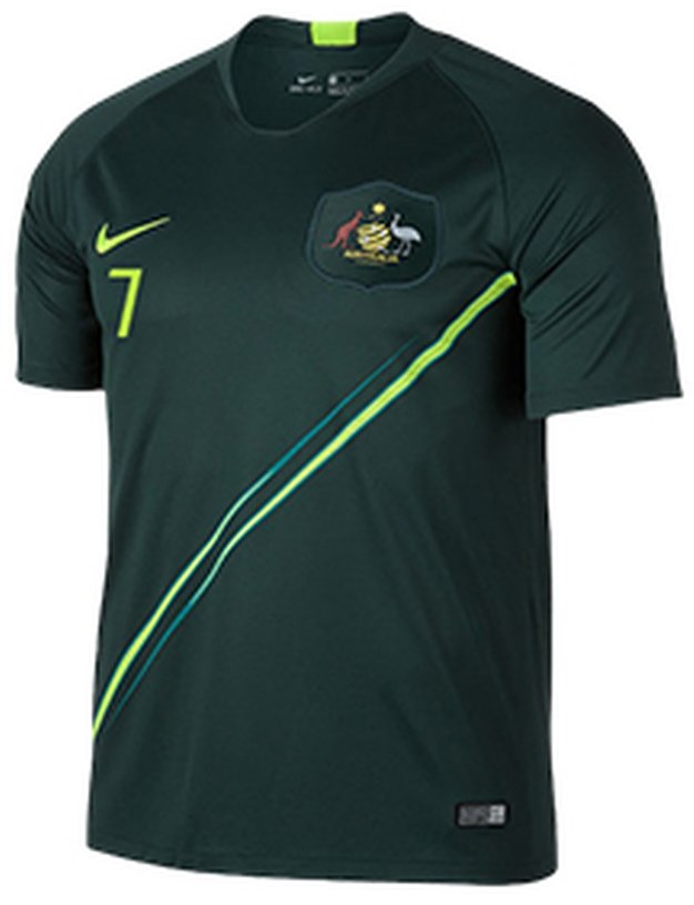 Uniforme 2 da Sele��o da Austr�lia para a Copa do Mundo de 2018