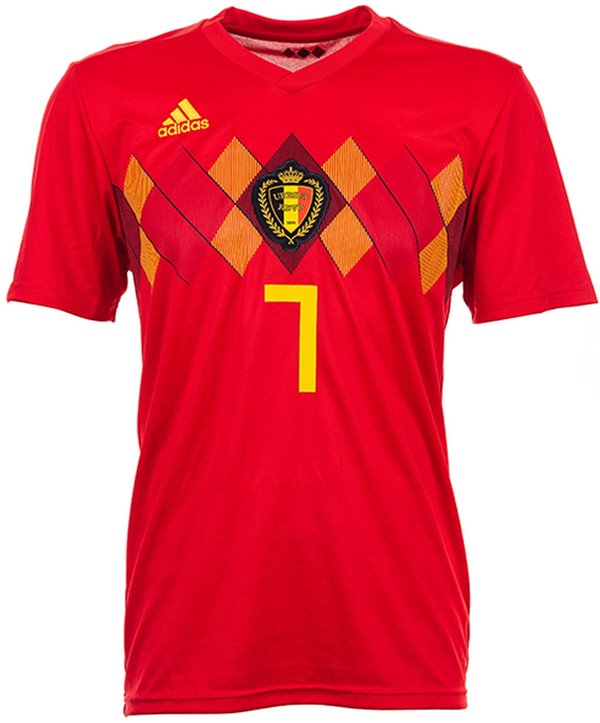 Uniforme 1 da Sele��o da B�lgica para a Copa do Mundo de 2018