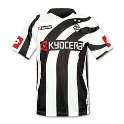 Uniforme 1 do Borussia M�nchengladbach - Temporada 2007/2008
