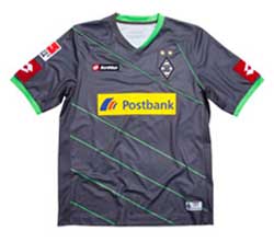 Uniforme 2 do Borussia M�nchengladbach - Temporada 2011/2012