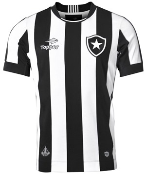Uniforme 1 do Botafogo na Copa Libertadores da Am�rica 2017