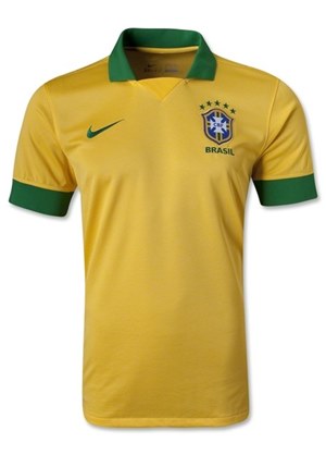 Uniforme 1 da Sele��o Brasileira para a Copa das Confedera��es 2013