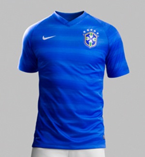 Uniforme 2 da Sele��o Brasileira para a Copa do Mundo de 2014