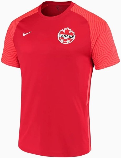 Uniforme 1 da Sele��o do Canad� para a Copa do Mundo de 2022