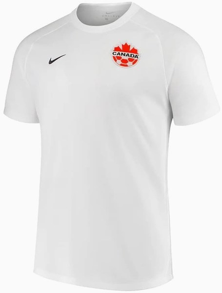 Uniforme 2 da Sele��o do Canad� para a Copa do Mundo de 2022