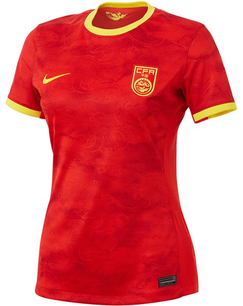 Uniforme 1 da Sele��o da China para a Copa do Mundo Feminina de 2023