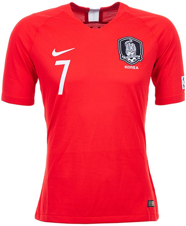 Uniforme 1 da Seleção da Coreia do Sul para a Copa do Mundo de 2018