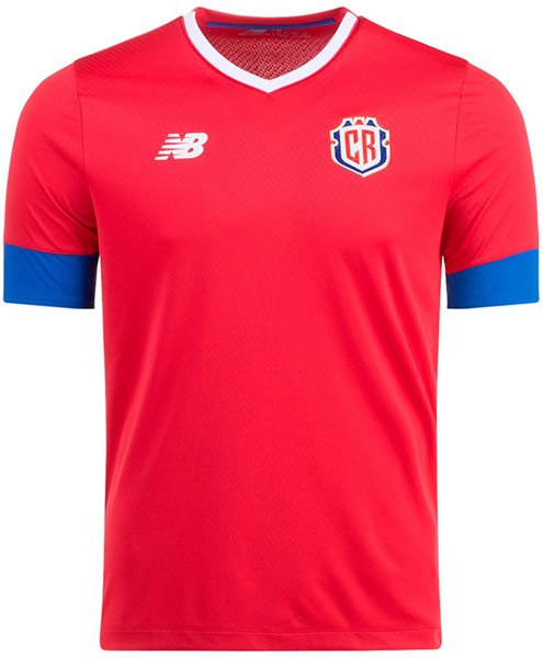 Uniforme 1 da Seleção da Costa Rica para a Copa do Mundo de 2022