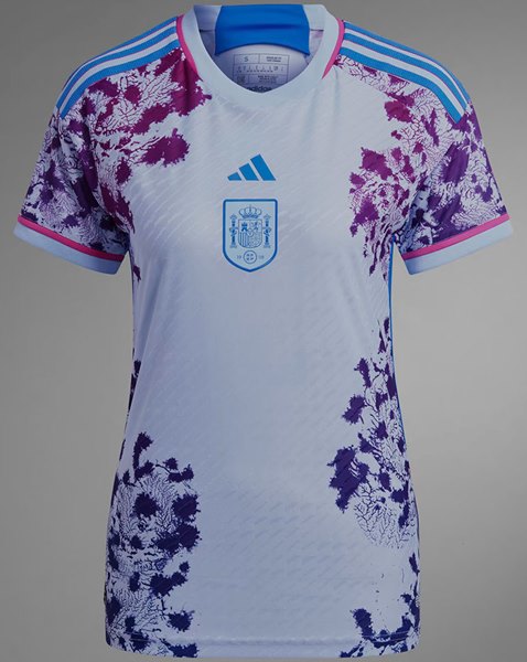 Uniforme 2 da Sele��o da Espanha para a Copa do Mundo Feminina de 2023