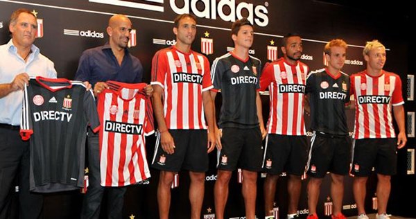 Uniforme 1 e 2 do Estudiantes na Copa Libertadores da Am�rica 2015