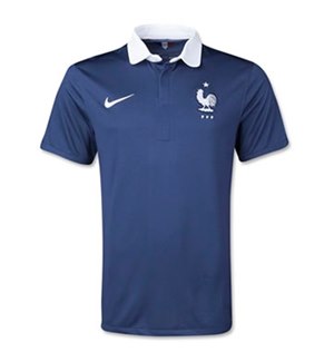 Uniforme 1 da Sele��o da Fran�a para a Copa do Mundo de 2014
