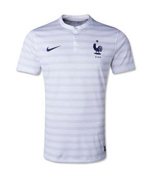 Uniforme 2 da Sele��o da Fran�a para a Copa do Mundo de 2014