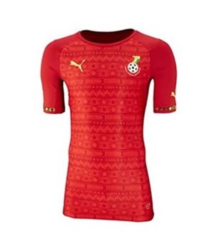 Uniforme 2 da Sele��o de Gana para a Copa do Mundo de 2014