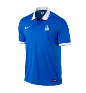 Uniforme 2 da Sele��o da Gr�cia para a Copa do Mundo de 2014