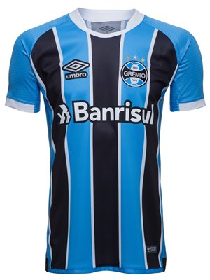 Uniforme 1 do Gr�mio na Copa Libertadores da Am�rica 2017
