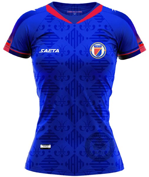 Uniforme 1 da Sele��o do Haiti para a Copa do Mundo Feminina de 2023
