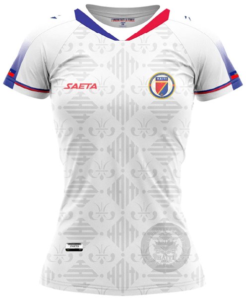 Uniforme 2 da Sele��o do Haiti para a Copa do Mundo Feminina de 2023