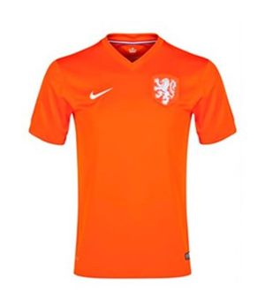 Uniforme 1 da Seleção da Holanda para a Copa do Mundo de 2014