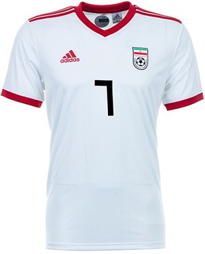 Uniforme 1 da Sele��o do Ir� para a Copa do Mundo de 2018