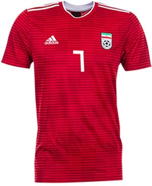 Uniforme 2 da Sele��o do Ir� para a Copa do Mundo de 2018