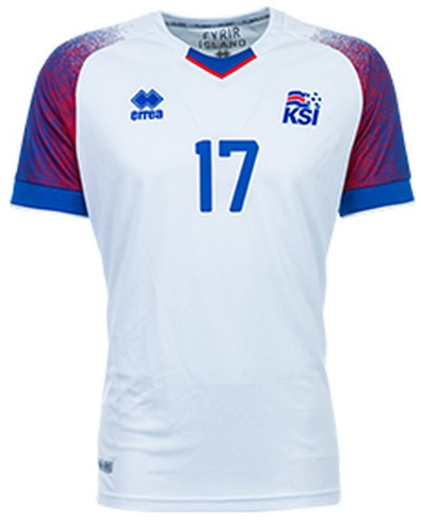 Uniforme 2 da Seleção da Islândia para a Copa do Mundo de 2018
