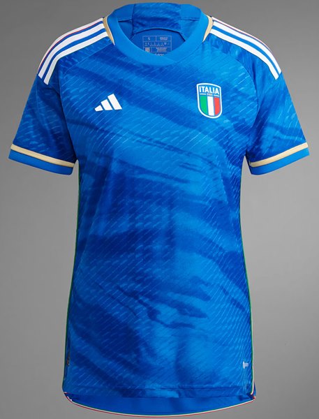 Uniforme 1 da Sele��o da It�lia para a Copa do Mundo Feminina de 2023