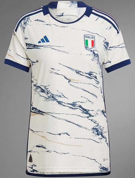 Uniforme 2 da Sele��o da It�lia para a Copa do Mundo Feminina de 2023