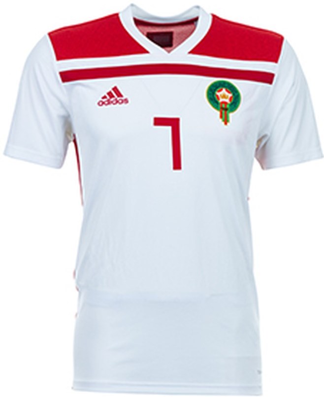 Uniforme 2 da Sele��o de Marrocos para a Copa do Mundo de 2018