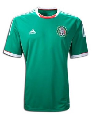 Uniforme 1 da Sele��o do M�xico para a Copa das Confedera��es 2013