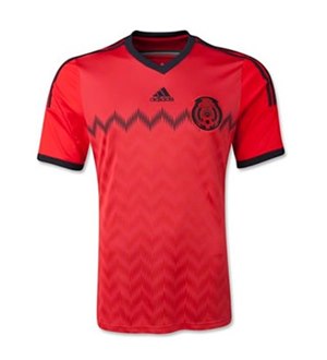 Uniforme 1 da Sele��o do M�xico para a Copa do Mundo de 2014