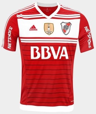Uniforme 2 do River Plate na Copa Libertadores da Am�rica 2017