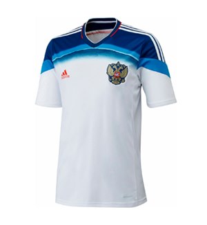 Uniforme 2 da Sele��o da R�ssia para a Copa do Mundo de 2014