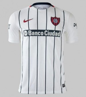 Uniforme 2 do San Lorenzo na Copa Libertadores da Am�rica 2015