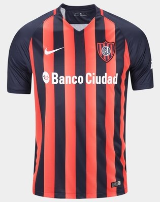 Uniforme 1 do San Lorenzo na Copa Libertadores da Am�rica 2017