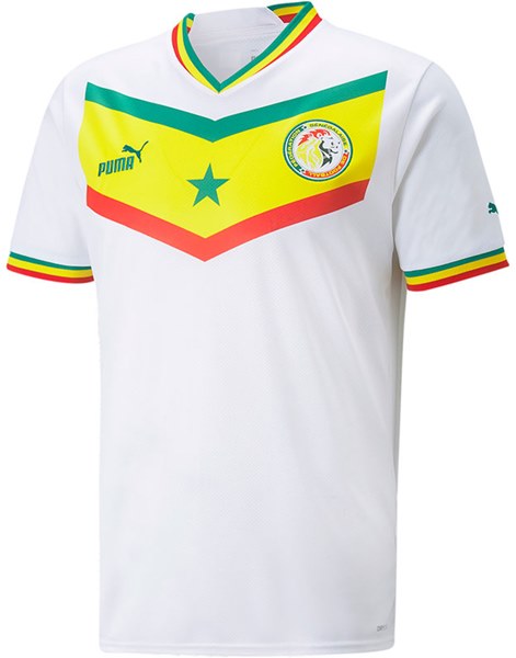 Uniforme 1 da Seleção do Senegal para a Copa do Mundo de 2022