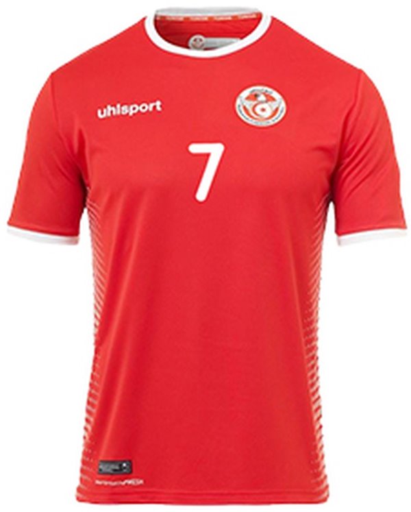 Uniforme 2 da Seleção da Tunísia para a Copa do Mundo de 2018