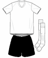Uniforme 1 da sele��o da Alemanha Ocidental