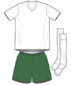Uniforme 1 da sele��o da Ar�bia Saudita