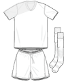 Uniforme 1 da sele��o da Arg�lia