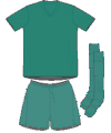 Uniforme 1 da seleção da Austrália