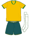 Uniforme 1 da Sele��o Feminina da Austr�lia