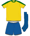 Uniforme 1 da sele��o do Brasil