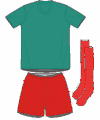 Uniforme 1 da sele��o de Camar�es