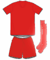 Uniforme 1 da Sele��o Feminina da Coreia do Sul