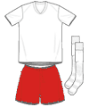 Uniforme 2 da sele��o da Dinamarca