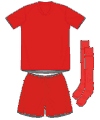 Uniforme 1 da Sele��o Feminina da Dinamarca